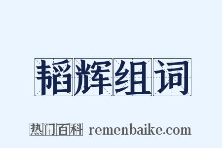 韬辉组词是什么意思的图片